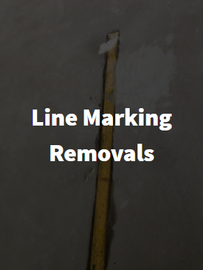 Line Marking Removals